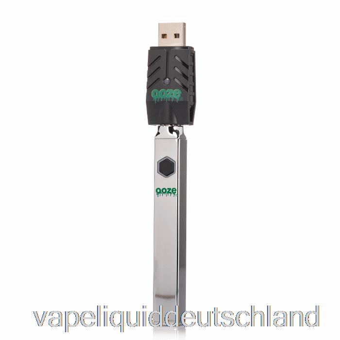 Ooze Quad Flex Temp 500 MAh Batterie Chrome Vape Deutschland